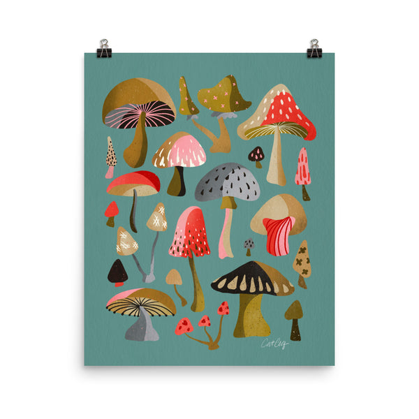 Mushroom Collection - Mint
