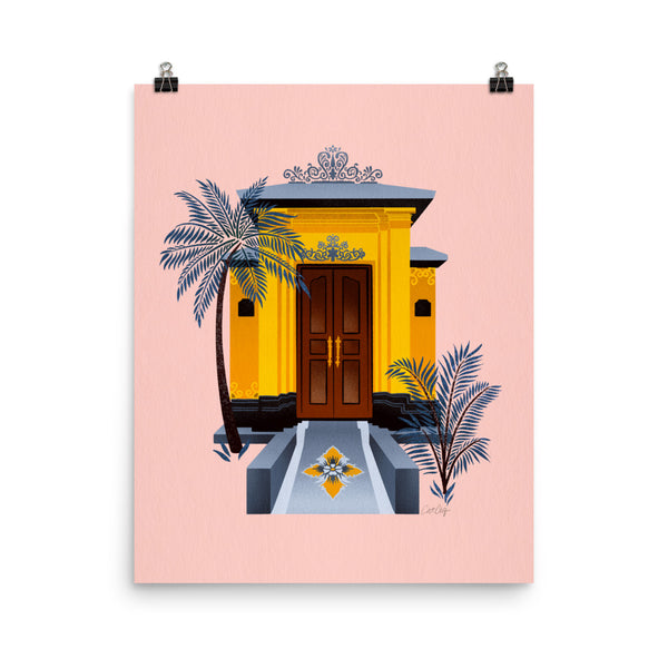 Balinese Doorway - Blush