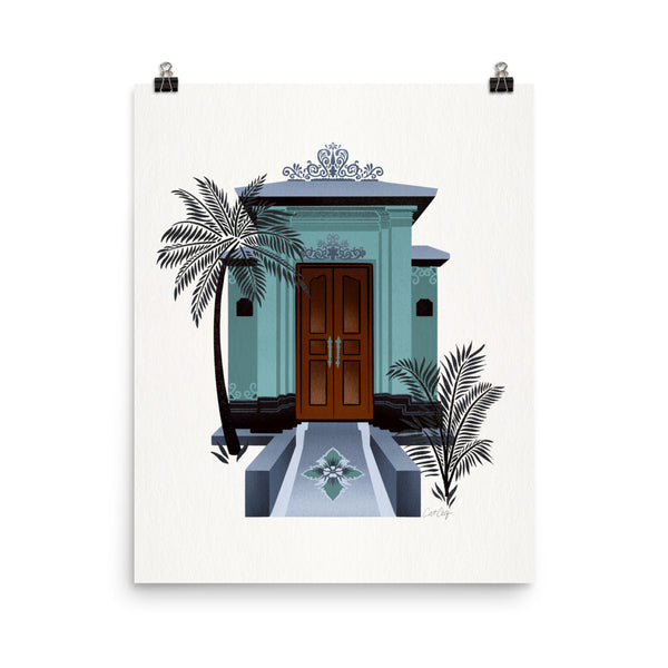 Balinese Doorway - Mint