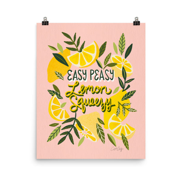Easy Peasy Lemon Squeezy Citrus - Blush