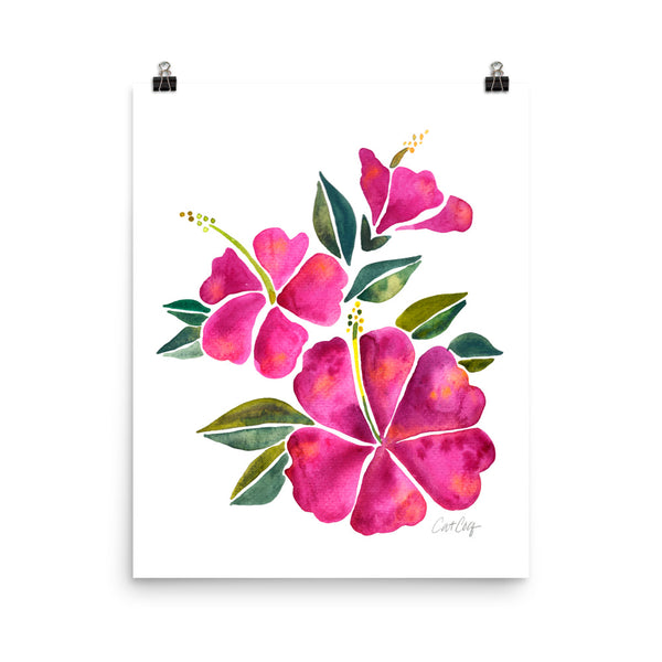 Hibiscus Bloom – Fuchsia