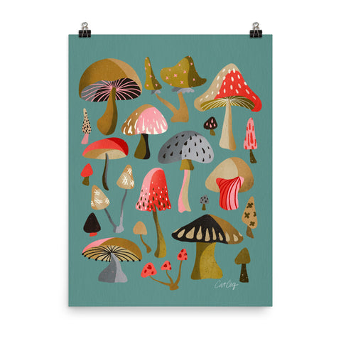 Mushroom Collection - Mint