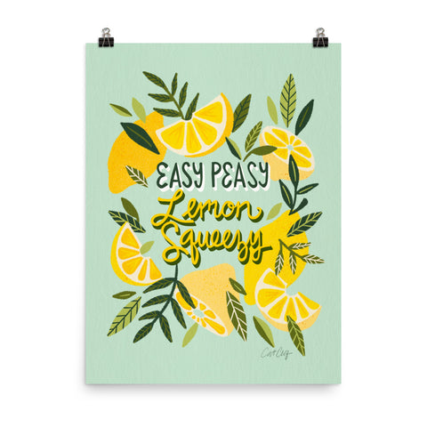 Easy Peasy Lemon Squeezy Citrus - Mint