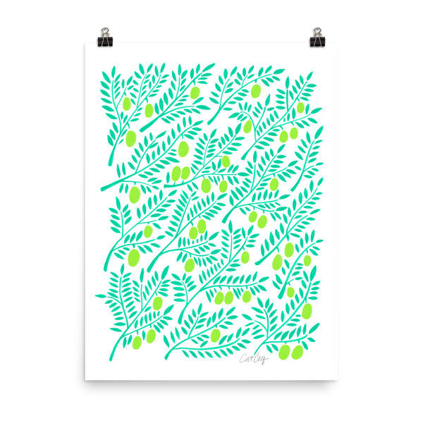 Olive Branches - Green