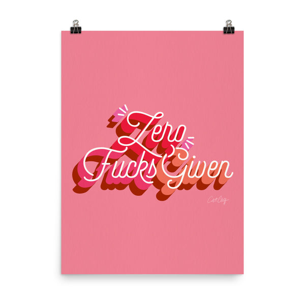 Zero F*cks Given – Pink Palette