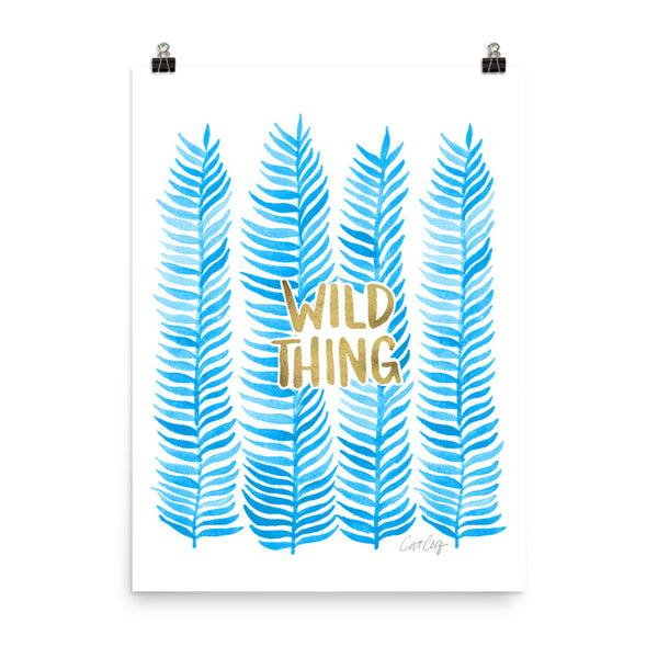 Wild Thing Seaweed Stems – Blue & Gold
