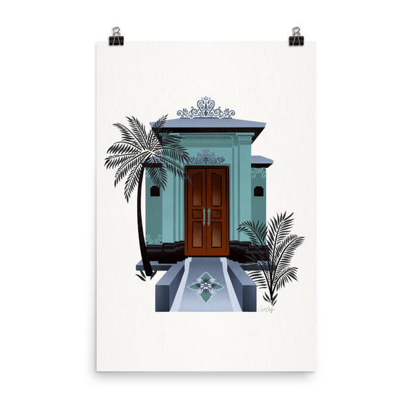 Balinese Doorway - Mint