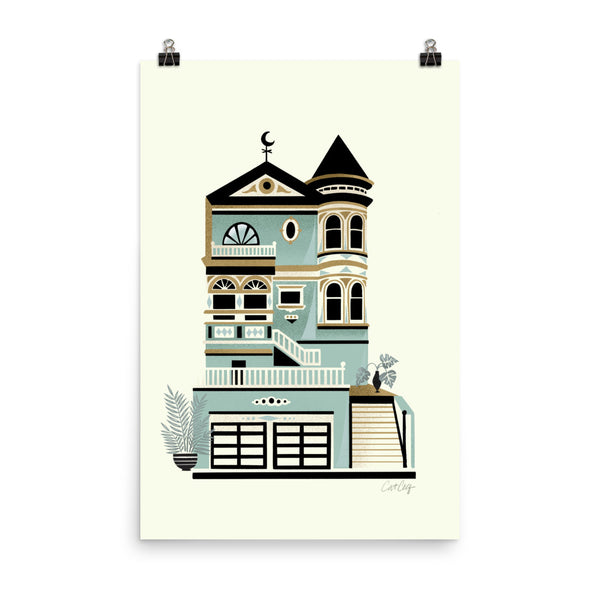 Victorian Home - Mint Gold