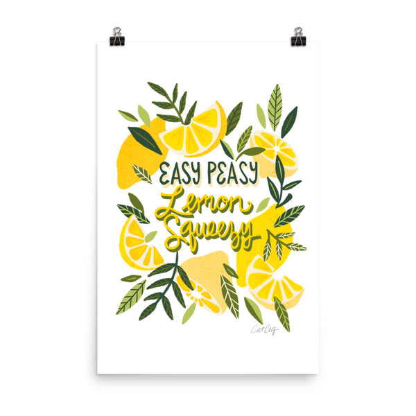 Easy Peasy Lemon Squeezy Citrus - Yellow Green