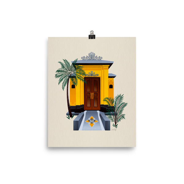 Balinese Doorway - Yellow