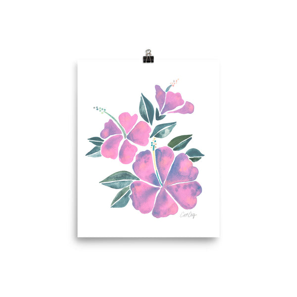 Hibiscus Bloom – Pastel