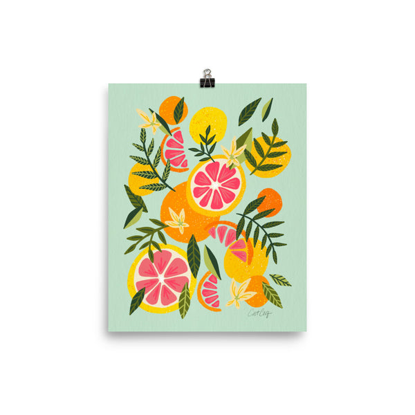 Grapefruit Blooms – Mint