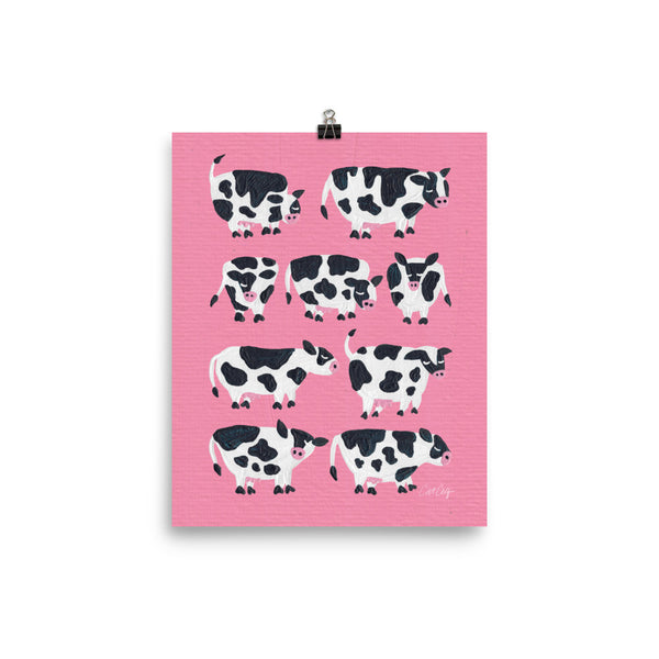 Cow Collection – Pink