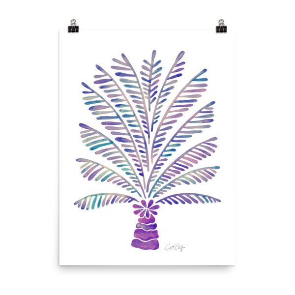 Palm Tree - Purple