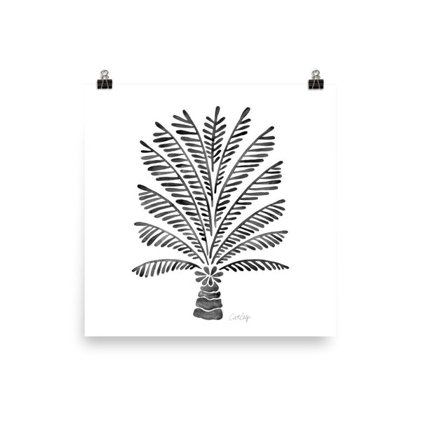 Palm Tree - Black