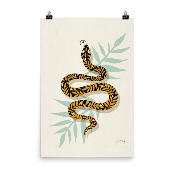 Tropical Serpent - Yellow and Black
