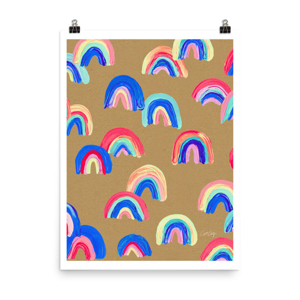 Abstract Rainbow Arcs - Kraft