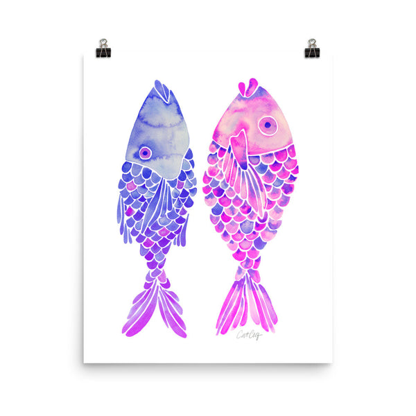 Indonesian Fish – Mermaid Palette • Art Print