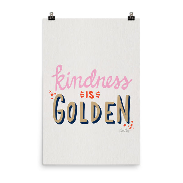 Kindness is Golden - Coral Pink