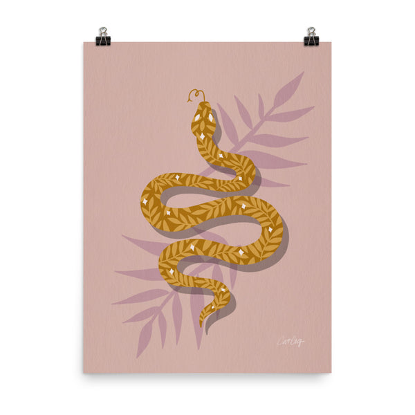 Tropical Serpent - Mauve Ochre
