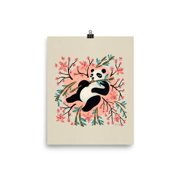 Panda Vibes – Pink & Cream