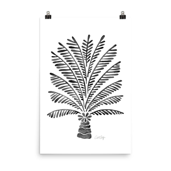 Palm Tree - Black