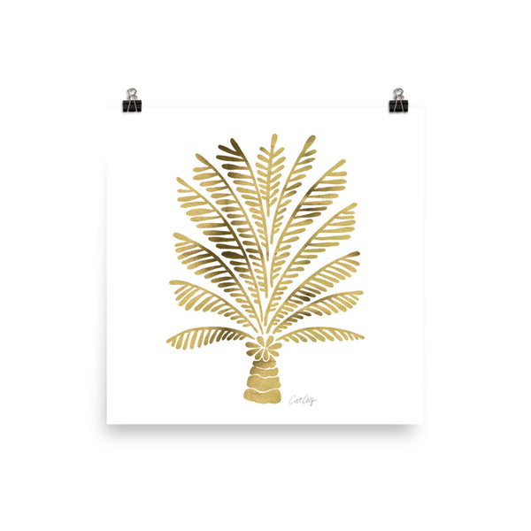 Palm Tree - Gold