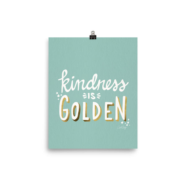 Kindness is Golden - Mint Gold