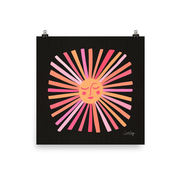 Sunshine – Pink & Charcoal