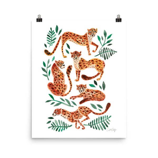 Cheetah Collection - Orange