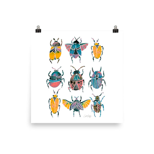 Beetle Collection - Yellow