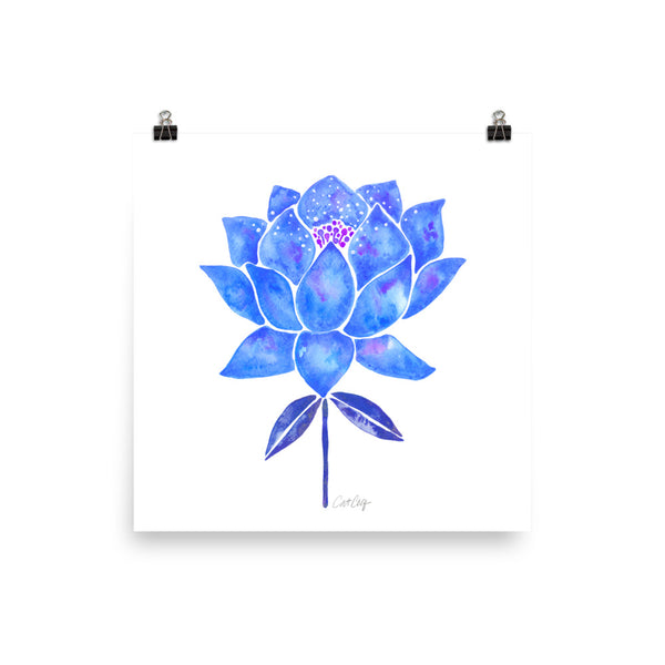 Lotus Blossom - Blue