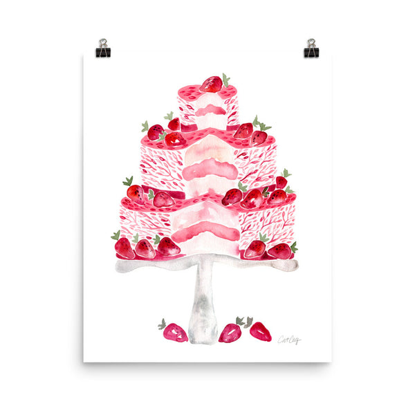 Strawberry Shortcake • Art Print