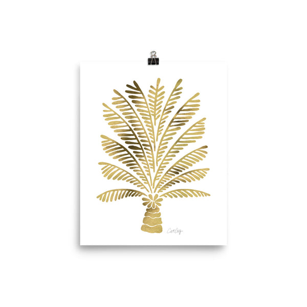 Palm Tree - Gold