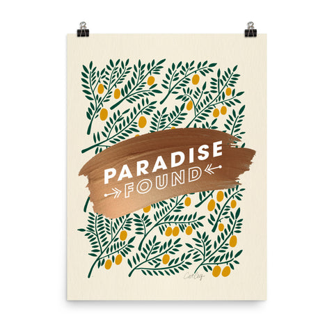 Paradise Found - Yellow