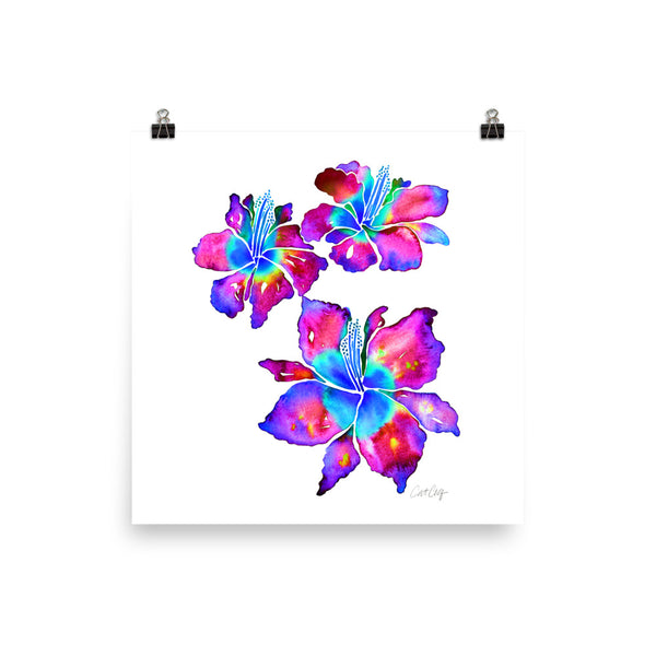 Iris Blooms – Rainbow Hologram