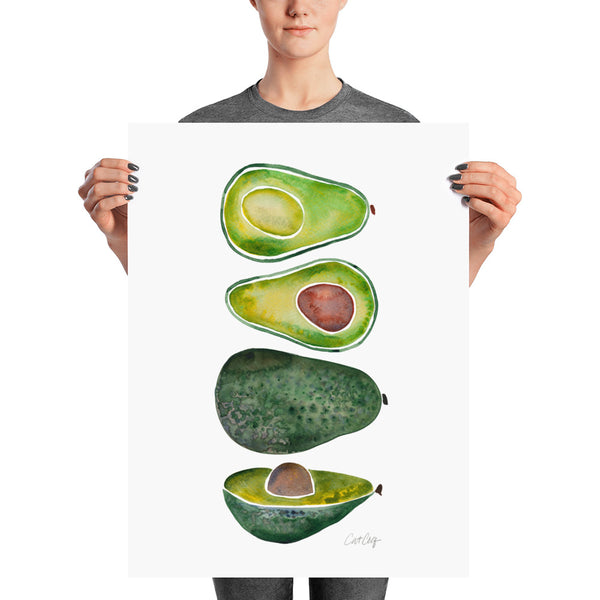 Avocado Slices • Art Print