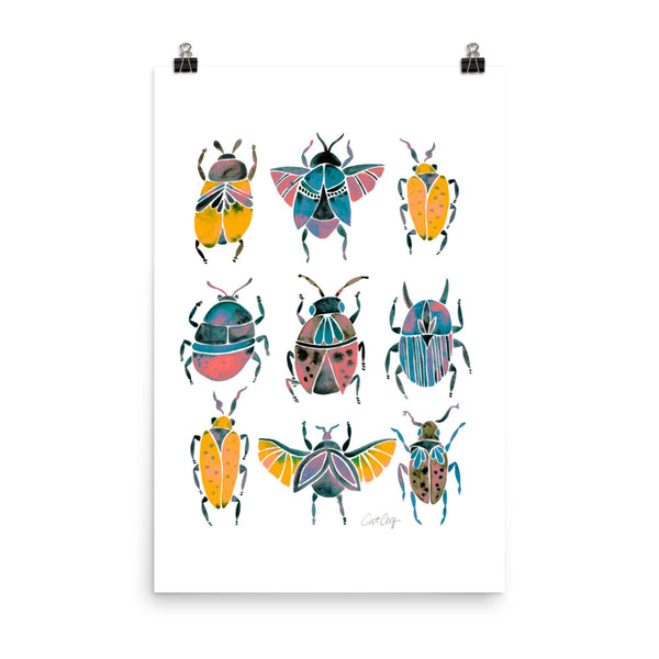 Beetle Collection - Yellow