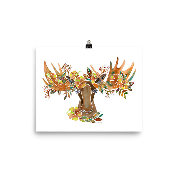 Floral Moose – Autumn
