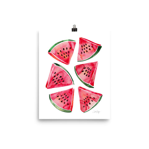 Watermelon Slices • Art Print