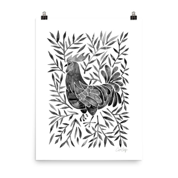 Le Coq – Black Palette • Art Print