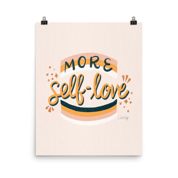 More Self Love - Teal Blush