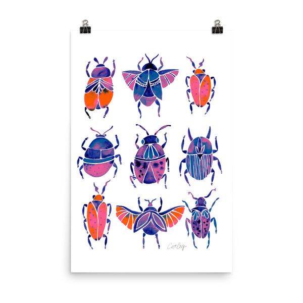 Beetle Collection - Indigo