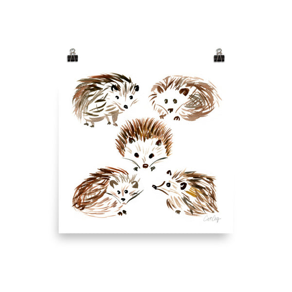 Hedgehogs • Art Print