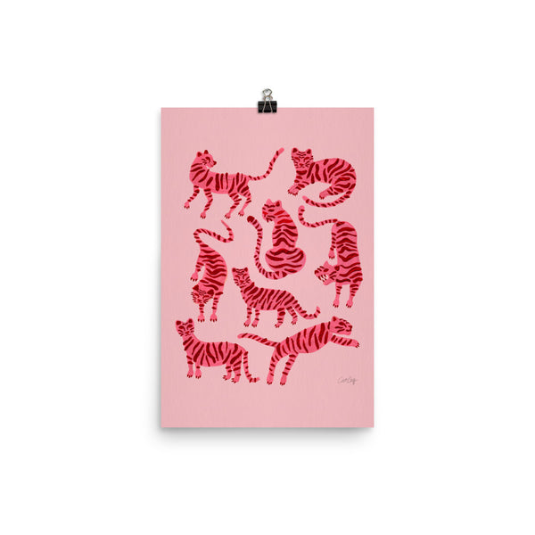 Tiger Collection - Red & Pink