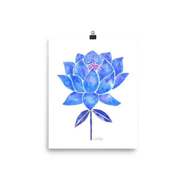 Lotus Blossom - Blue