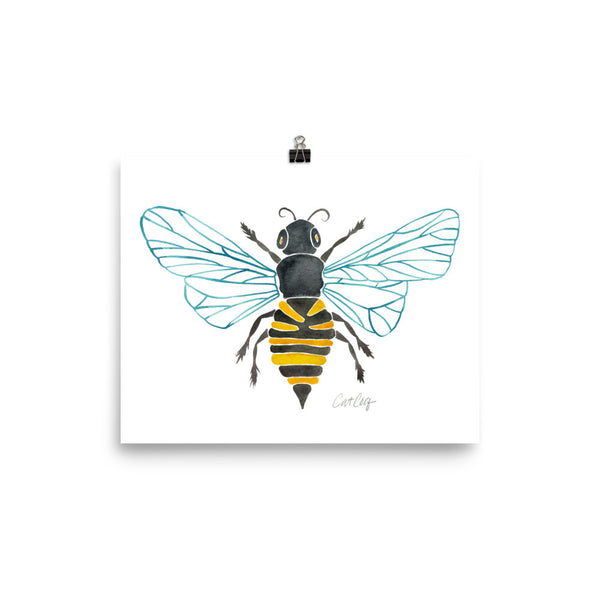 Honey Bee •  Art Print