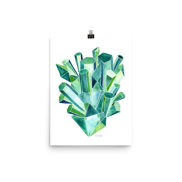 Emeralds • Art Print