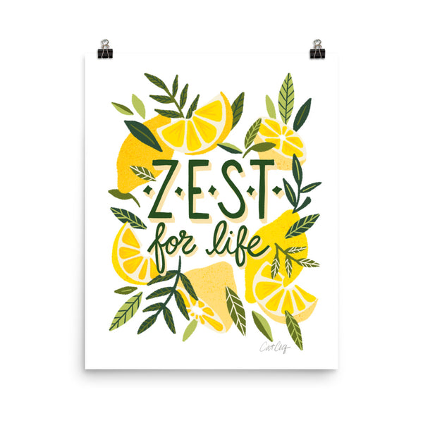 Zest for Life - Yellow White