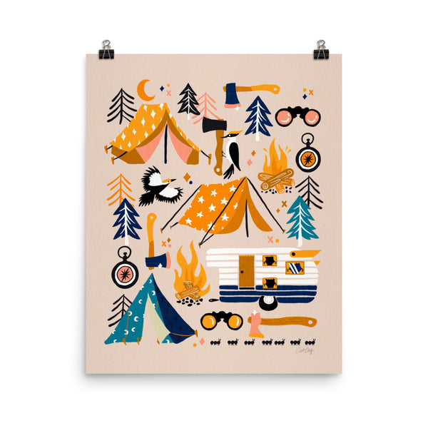Camping Kit – Orange Blue